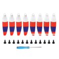 thumbnail image 2 of 8pcs 4726F Hélices de bajo ruido para DJI Mavic Mini (Blanco Rojo Azul) Likrtyny Para estrenar, 2 of 5