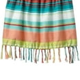 thumbnail image 3 of Mudd Little Girls Green Shoulder Tie Tank Top with Fringe Bottom - Large (6), 3 of 3
