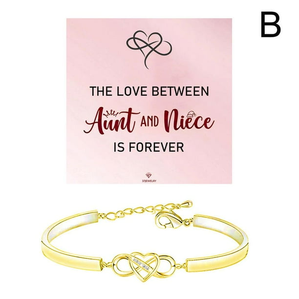 Love between aunt deals and niece bracelet