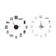 thumbnail image 5 of Cateissary Reloj de pared moderno reloj sin marco Horloge silencioso luminoso acrílico espejo pegatina extraíble moda hogar sala de estar Electrodomésticos Plata 40cm Cateissary HA083068-02, 5 of 6