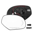 thumbnail image 1 of Uxcell Car Rearview Left Right Side Heated Mirror Glass Replacement W/ Backing Plate for GMC Sierra 3500 HD 2007-2014 Right Side, 1 of 6