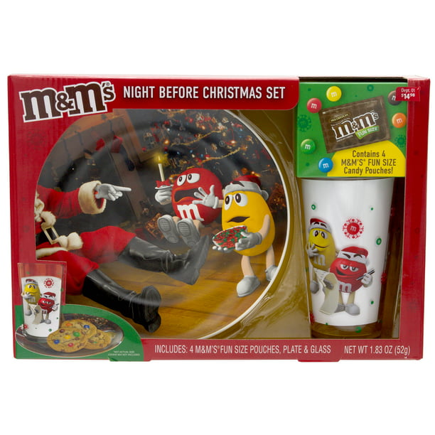 M&M's Fun Size Christmas Eve Gift Set, 1.83 oz Walmart