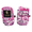 Purple, variant on Sourdough Tropicale Micro Oven Mitts – Heat Resistant Mini Kitchen Mitts for Baking, Sourdough & Cooking – Hawaiian Print Red (2 Pack)
