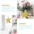 thumbnail image 3 of Shisuyan 24pcs Paper Gold Stars Decorative Star Cutouts Gold Stars for Bulletin Board, 3 of 9