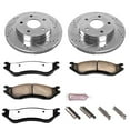 thumbnail image 3 of PowerStop Front Z36 Truck & Tow Carbon-Fiber Ceramic Brake Pad and Drilled and Slotted Rotor Kit Fits: DODGE Select Models K2167-36, 3 of 9