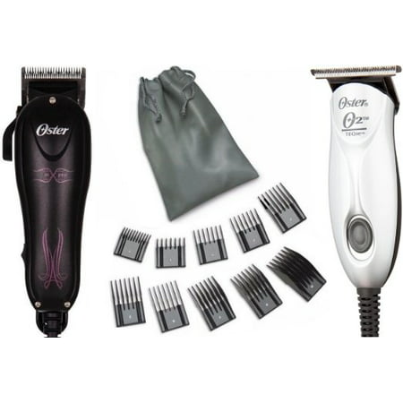 Oster Combo Teqie Trimmer and MX Pro With 10 Piece Comb