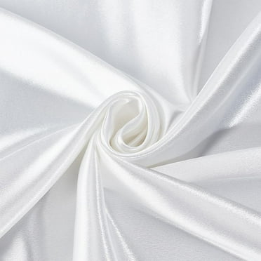 3.28x2.46Ft Backdrop Background for Photography 2 Colors Satin Photo Backdrop Fabric Large Pure White Photo Screen Backdrop Curtain Drapes for Party Wedding Decoration Jewelry Costume Craft DIY