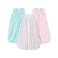 thumbnail image 1 of Mantas para bebé tipo poncho Simple Joys by Carter's para niñas, paquete de 3, 1 of 1