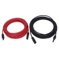 thumbnail image 2 of AWG Câble d'Extension Solaire, 2 Pcs 12AWG 4mm2 Câble d'Extension de Panneau Solaire Adaptateur Solaire Câble d'Extension Performance Finement Réglée, 2 of 14