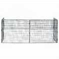 thumbnail image 1 of HOMCOM Extensible Fire Guard Fireplace Screen Fence Child Pet Safe, Noir, 1 of 10