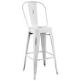 thumbnail image 2 of Modway Promenade 29.5" Modern Metal Bistro Bar Stool in White Finish, 2 of 5