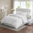 thumbnail image 1 of 100% Egyptian Cotton 3Pcs Tufted Pattern Duvet Set - Solid (White, Twin/Twin XL), 1 of 5