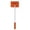 Orange, variant on dianhelloya Retractable Glass Cleaner Mop with Microfiber Pad, Durable Aluminum Alloy Handle, Streak-Free Window Wiper for Car and Home, Extendable Windshield Cleaning Tool