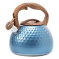 thumbnail image 1 of 3xWhistling Tea Kettle Hervidor De Agua Caliente Para Estufa De Gas Placa De Inducción Camping 3 piezas Baoblaze Tetera silbante, 1 of 8