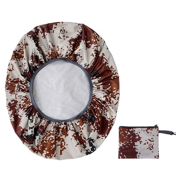 Eoperou Waterproof Backpack Rain Cover Adjustable Portable 20-80L Outdoor Hiking Backpacking Camping Bag Protector Camouflage Rainproof Dustproof Cover