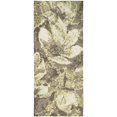thumbnail image 1 of Homefires PMF-AH001J 26 x 60 in. Magnolias In Bloom Indoor Area Rug, Gray, 1 of 1