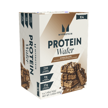 Myprotein Crunchy Protein Wafers, Chocolate 4 Pack