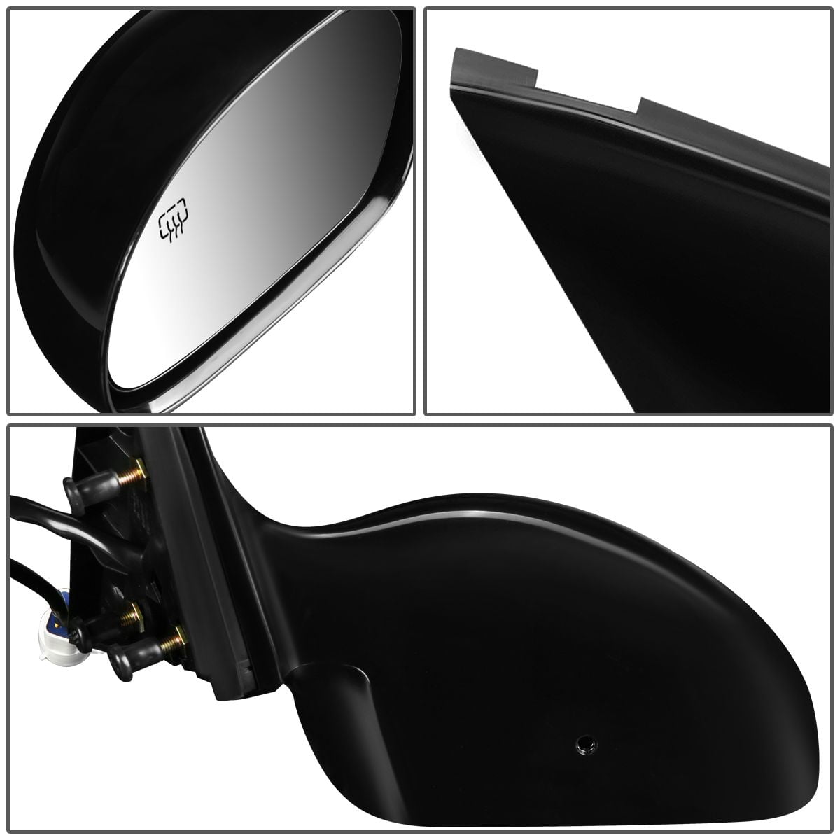 DNA Motoring Power+Heated Driver Left Side Mirror for 96-99 Taurus Sable