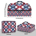 thumbnail image 3 of Iauyy Casserole Carrier for Hot Food Insulated Casserole Travel Carry Bag with Lid Food Warmer Bag for Party/Picnic,Red, 3 of 7