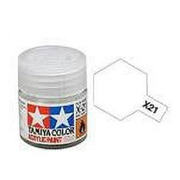 Tamiya Acrylic Mini X21 Flat Base TAM81521 Plastics Paint Acrylic