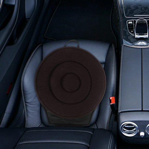 HEMOTON 360° Rotating Car Seat Cushion Ergonomic Padded Chair Pad for Elderly, Pregnant Women, Office and Home Comfort