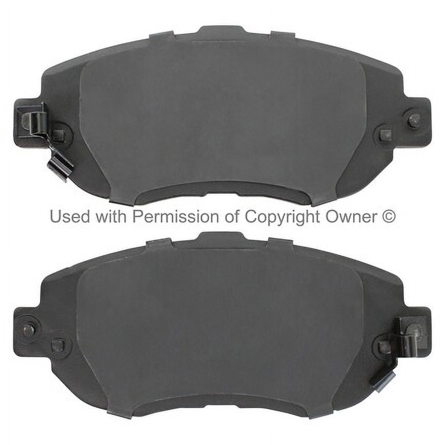 Mpa Electrical 1001-0619C Quality Built Disc Brake Pad, Premium, Ceramic,