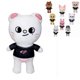 thumbnail image 1 of Muñeco de peluche Skzoo, muñeco de peluche de dibujos animados, muñeco de peluche para niños de la calle, muñeco de peluche de dibujos animados, gato blanco, 1 of 5