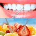 thumbnail image 4 of Portable Toothpicks Set Reusable Stainless Steel Toothpicks with Holder for Outdoor Picnic and Camping, 4 of 5