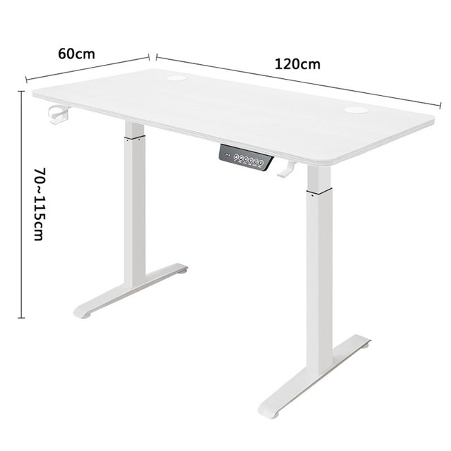Escritorio de altura ajustable con movimiento eléctrico para sentarse, mesa de ordenador de pie hacia arriba y hacia abajo, elevador moderno, escritorio de juegos motorizado, escritorios de oficina en