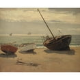 thumbnail image 2 of Wilhelm Xylander 18x15 Gold Ornate Wood Frame and Double Matted Museum Art Print Titled - Both on the Beach. Skagen (1854 - 1913), 2 of 4
