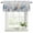 Gray, variant on 2 Pack Valances for Window, Blue Eucalyptus Coastal Short Curtains for Kitchen Bedroom Living Room, Beach Starfish Shell Nautical Rustic Rod Pocket Small Window Treatment Valance Drapes 54 x 18 Inch