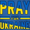thumbnail image 3 of CafePress - Pray For Ukraine T Shirt - Men's Fitted T-Shirt, 3 of 4