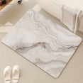 thumbnail image 4 of Zssyw - Alfombra de baño de diatomeas, absorbente y antideslizante, de secado rápido, para uso doméstico, 4 of 5