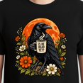 thumbnail image 3 of Is He Dead Yet T-Shirt – Dark Humor Bird Theme – Men and Women’s Casual Wear, 3 of 6
