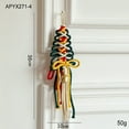 thumbnail image 1 of Nvzi 3 paquetes de adornos navideños para árbol de Navidad, colgante con forma de árbol de Navidad,decoración de puerta interior y pared, verde, L, 1 of 4