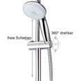thumbnail image 4 of Soporte de rociador de ducha ajustable para barra de pared de 25 mm JM, 4 of 5