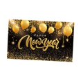 thumbnail image 4 of Banner colgante de fondo de año Nuevo 2025, suministros reutilizables, decoración de 180 cm x 115 cm, fondo decorativo de pared, decoración de fiesta Estilo A, 4 of 8