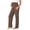 Brown, variant on Abomasnow Womens Maternity Pants Over Belly High Waist Straight Leg Stretchy Pants Work Office Business Casual Pregnant Trousers with Pockets