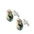 thumbnail image 2 of Sea Lion Elegant Shirt Cufflinks for Men, Made of Stainless Steel, for Formal Attire, 2 of 6