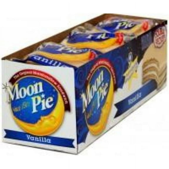 Moonpie 81002BX Double Decker Vanilla Pie - 9 per Box