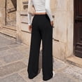 thumbnail image 6 of SUNBS Womens Loose Lounge Sweatpants High Waisted Wide Leg Pants with Pockets Palazzo Trousers, 6 of 9