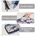 thumbnail image 4 of Herdesigns Pink Blue Cherry Blossom Carrying Case for Nintendo Switch OLED Model 2021 & Switch 2017 with 20 Game Card Slots, Portable Travel Carry Case for Accessories and Console, 4 of 8