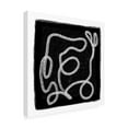 thumbnail image 3 of Trademark Fine Art Sharyn Bursic Black Scribble Lines 1 Canvas Wall Art, 3 of 4