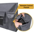 thumbnail image 6 of Easy-Going Outdoor TV Cover Weatherproof Screen Protectors, 52 inch, Gray, 6 of 7