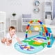 thumbnail image 5 of Seyotauo Baby Gym Play Mat, Baby Piano Mat Kick and Play Lights and Music Tummy Time Toys Infant Musical Activity Gym Mat for Visual, Hearing, Sensory, Motor Development Gift for Babies born, 5 of 5