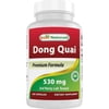 (2 pack) Best Naturals Dong Quai 530 mg 180 Capsules
