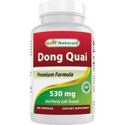 (3 pack) Best Naturals Dong Quai 530 mg 180 Capsules