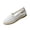Gray, variant on Women's Slip On Flat Shoes Comfortable Low Heel Casual Summer Sandals for Beach Walking Dress Up with Jeans
