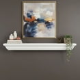 thumbnail image 3 of Mantels Direct Colton 60" Floating Wood Fireplace Mantel Shelf - White Paint, 3 of 11