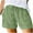 Mint Green, variant on Womens Plus Size Shorts - Casual 2024 Summer, Drawstring, with Pockets
